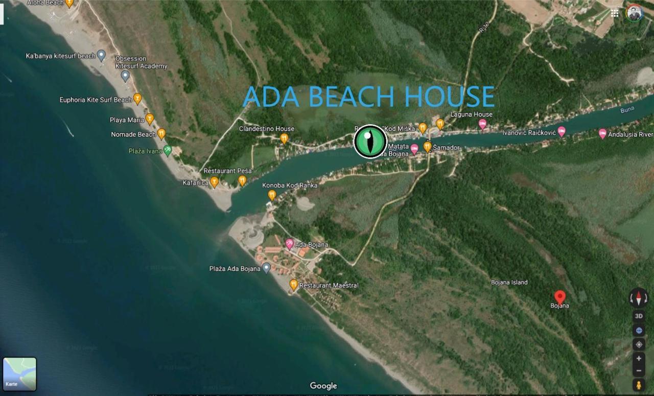 Cj Ada Bojana Beach House I Xxl Terracei Bbq I Betw Bridgebeach I Air Con Ulcinj Bagian luar foto